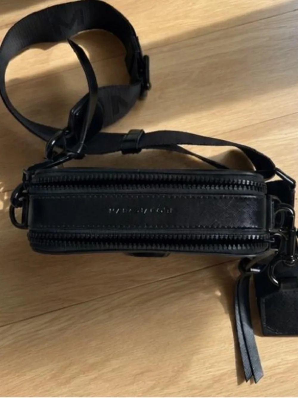 Marc Jacobs Black Compact Crossbody Camera Bag